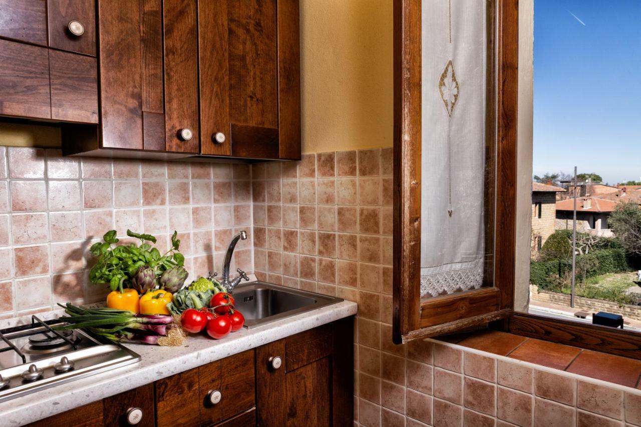 Millefiori Hotell Pienza Exteriör bild